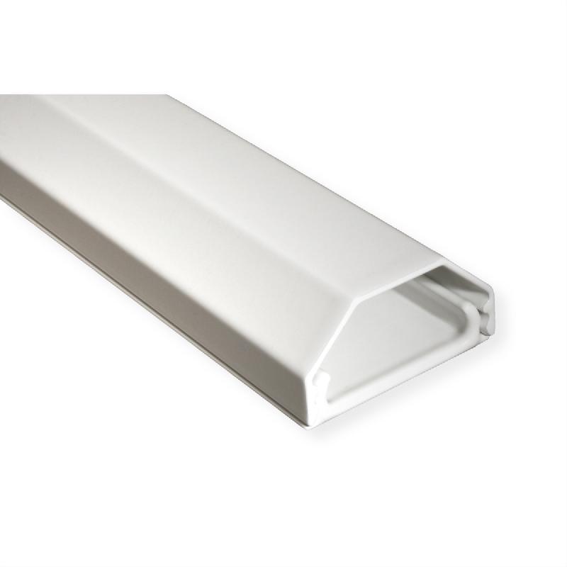 ROLINE Canal de câbles alu, 33x18mm, blanc, 1,1 m_2