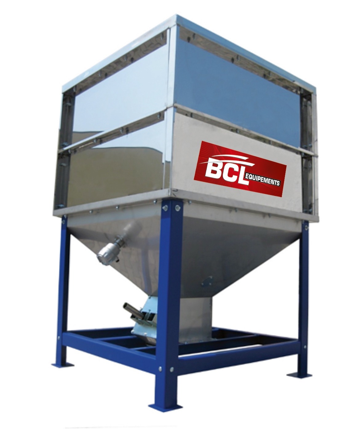 Trémie de stockage en inox d'une capacité 50 à 500 Litres_3