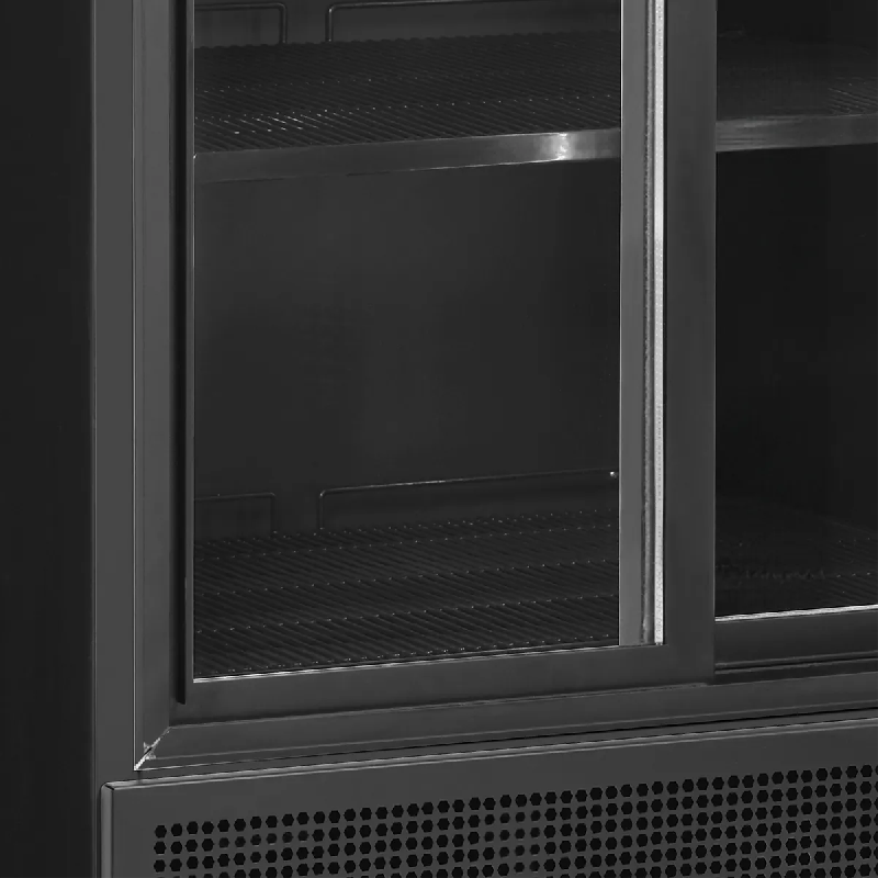 Vitrine réfrigérée FSC891S Black- 2 portes TEFCOLD_2