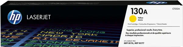 Cartouche de toner jaune d'origine HP LaserJet 130A_2