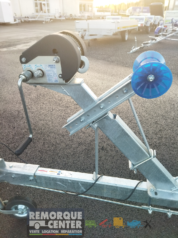 Porte bateau - remorque cassante - Sun Way SW1265M16 - PTAC : 1600Kg - 1 essieu - Reference - SW655M16_2