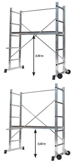 Échafaudage B3 - hauteur de travail 3m_2