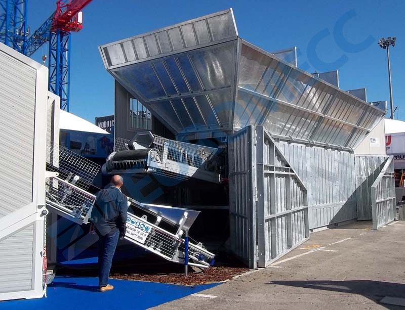 Fivetech 2500 S Centrale à béton mobile - Euromecc - 130 m3/h - Pré-câblage et cabine intégrée_2