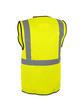 Gilet de signalisation haute visibilité - Polyester jaune - Bandes rétro-réfléchissantes et ouverture dorsale_2