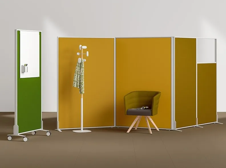 Cloison acoustique autoportante élégante et performante_2