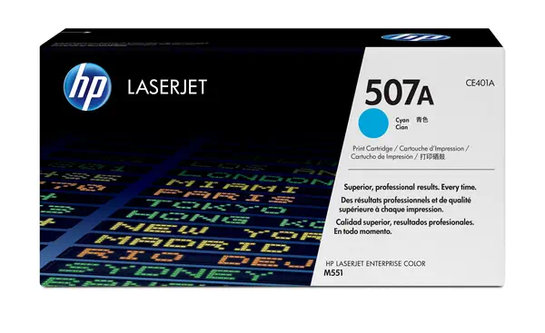 HP 507A toner LaserJet cyan authentique_2