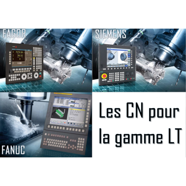 Tour CN à banc incliné compact et rigide - MICROCUT LT - Commande numérique FANUC, Siemens ou Fagor - Broche rapide et puissante_2