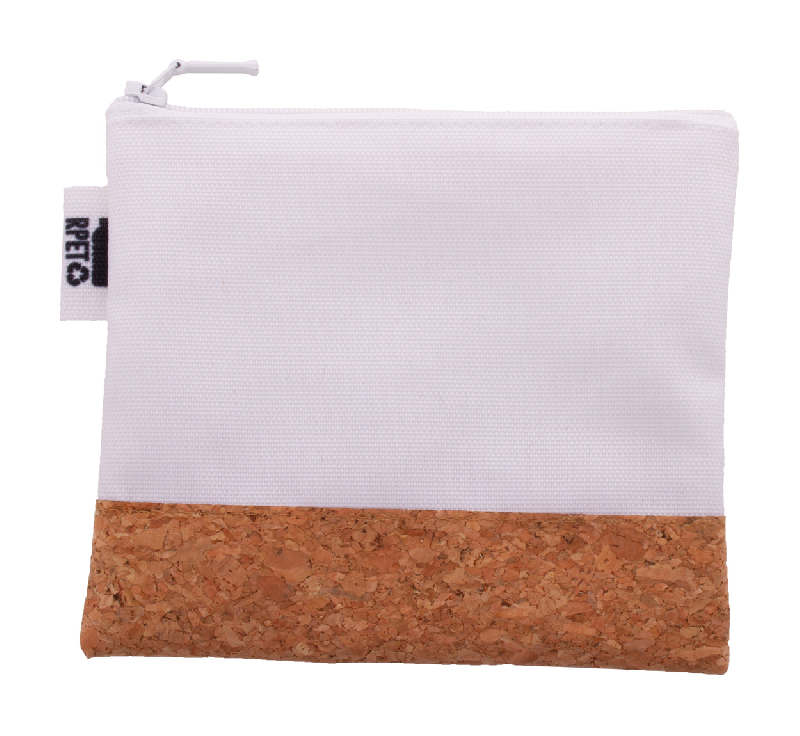 Trousse de maquillage personnalisée - polyester RPET 600D et liège naturel - impression sublimation_2