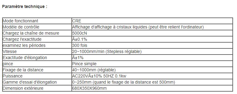Équipement d'essai simple de tissu - Haida - puissance AC220V ±10% 50Hz 0.1kW - machine d'essai de force de fils de coton_2