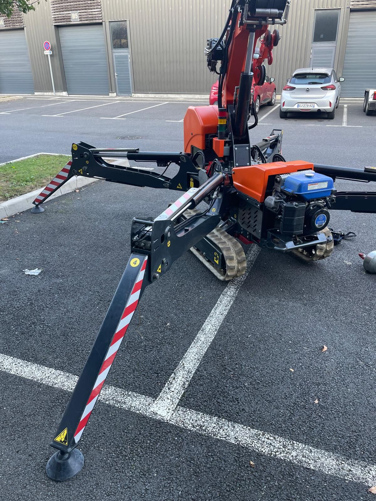 Mini grue araignée - capacité de levage 1200 kg - SPX312CP_2