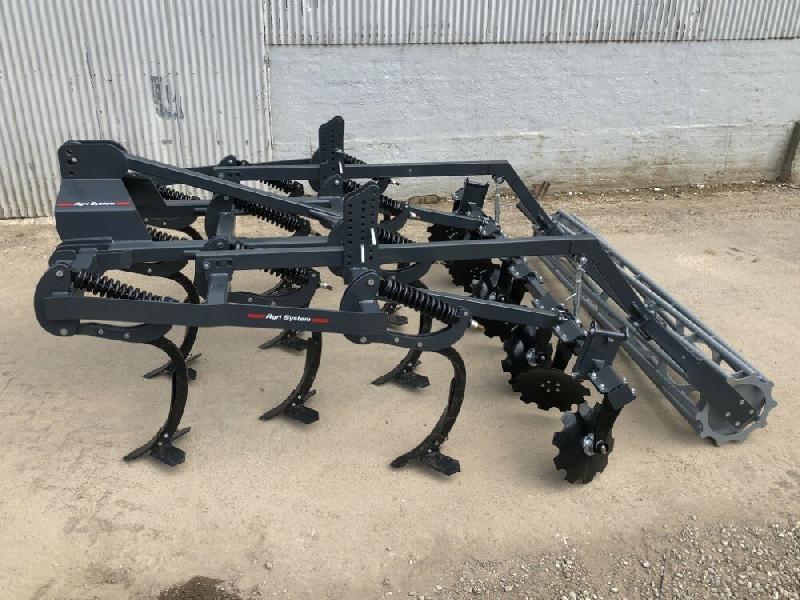Déchaumeur Agri System polyvalent 3.0m non-stop AK - Occasion - 10 dents ressort, rouleau tubes ou barres plates_2