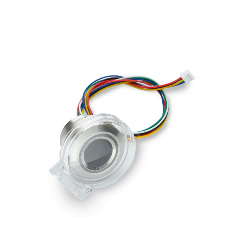 Capteur d'empreinte digitale Fingerprint 3 Click - MIKROE-4349 avec scanner capacitif R503 et interface UART_2