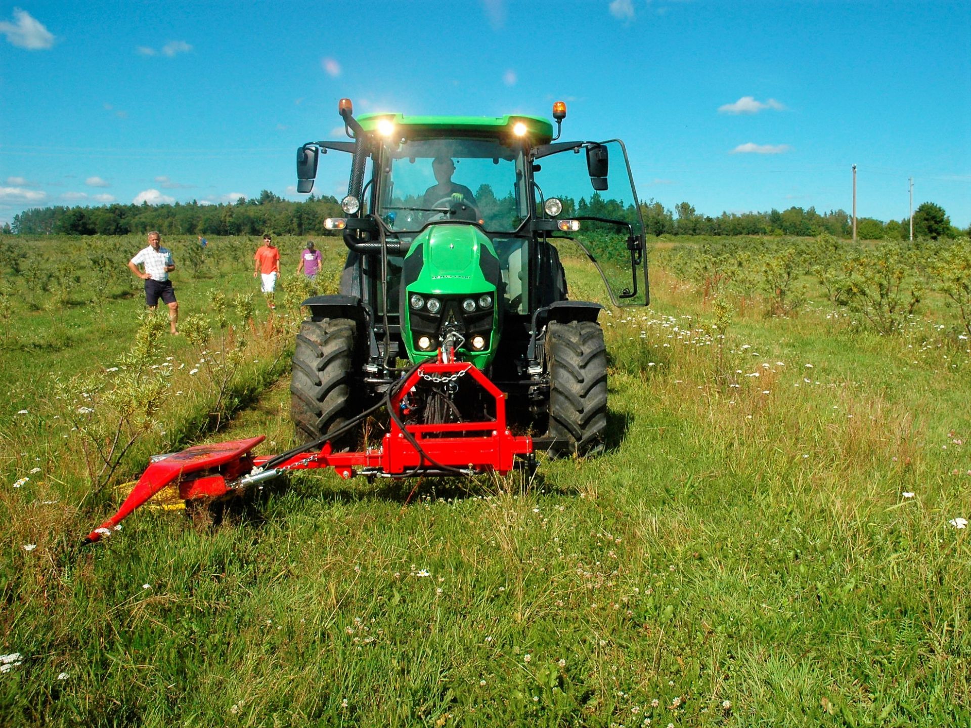 Faucheuse arboricole LUCEK pour réduction des coûts de maintenance