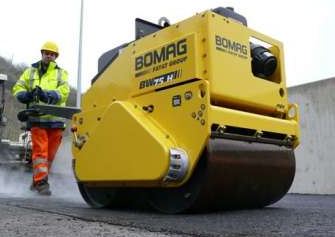 Rouleaux duplex à guidage manuel - BW 75 H Bomag - 750 mm - Puissance 6.2 Yanmar_2
