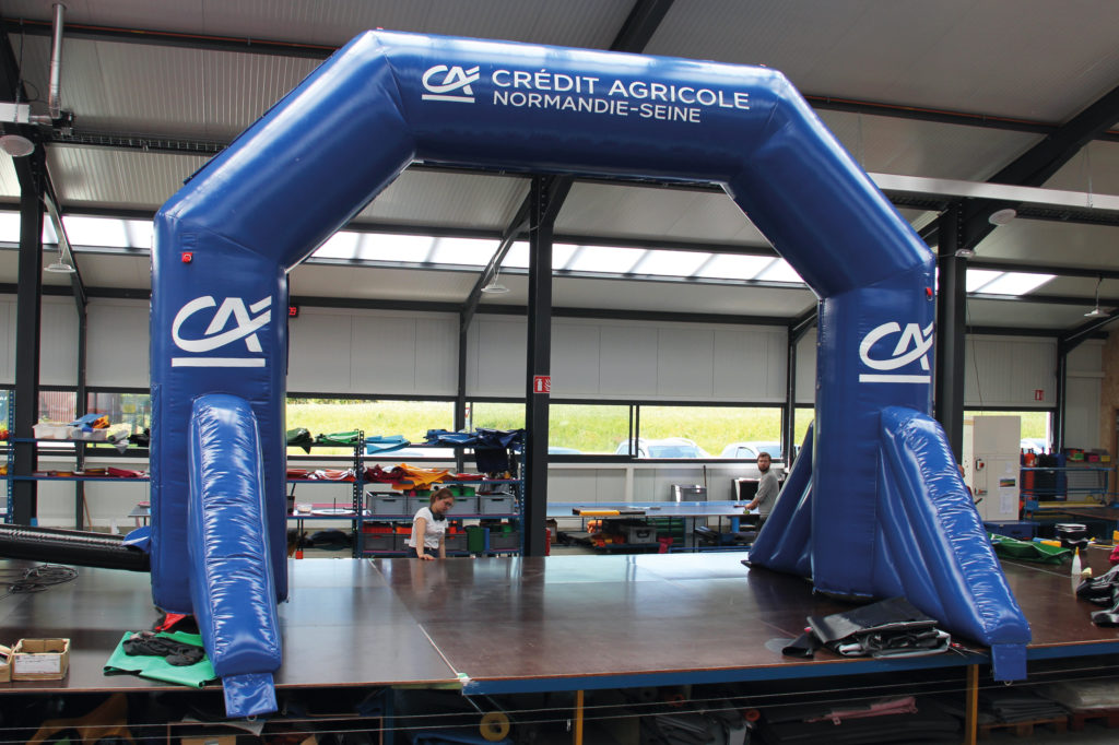 Arche gonflable publicitaire avec stabilisateurs - 6x4m Ø1M - Délimitation départs et arrivées événements sportifs_2