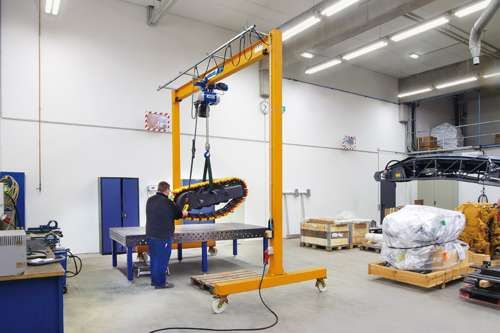 Portique de levage LPK - ABUS Levage - Capacité 250 à 2000 kg, hauteur jusqu'à 5000 mm_2