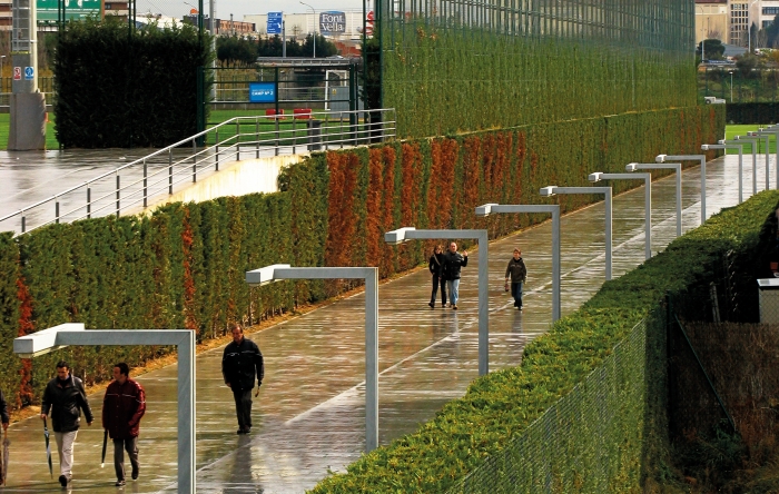 Lampadaire urbain voie lactée / fluorescent / 58 w / en acier galvanisé / 3.65 m_0