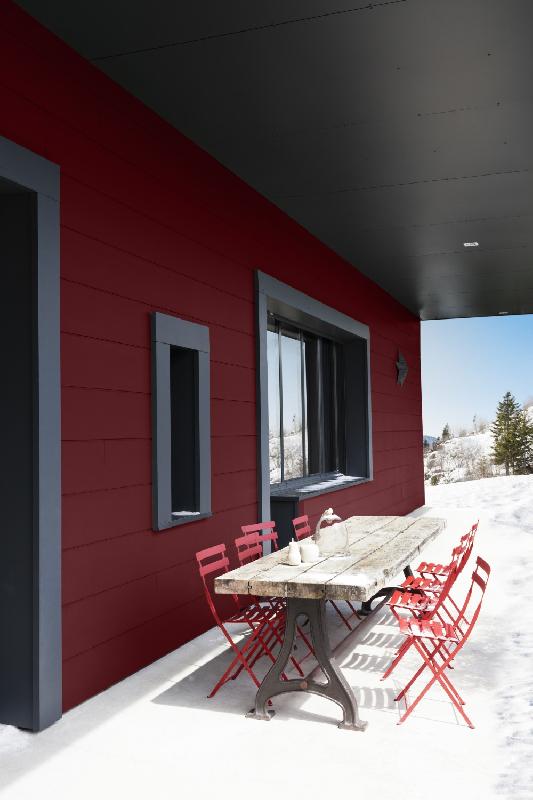 Peinture bois extérieur climats extrêmes® V33, rouge basque satiné 0.5 l_2