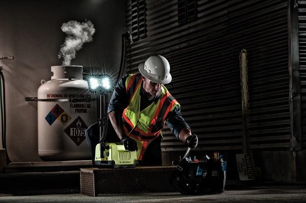Éclairage de chantier portable ATEX ZO 9455 - PELI, 1600 lumens, 10h d'autonomie, LED_2