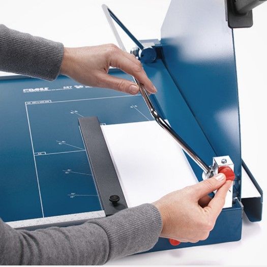 Cisaille d'atelier - novus dahle gmbh & co. Kg - vitesse de coupe 50 feuilles / opération_2