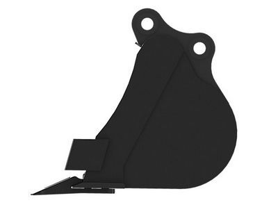 Godet d'excavation-mini-pelle - caterpillar finance france - 500 mm (20 in) - poids 58.5 kg_2