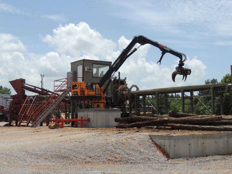 Scie pour grappins forestiers Rotobec - Séries RGS 750 - Tension automatique et lubrification intégrée_2