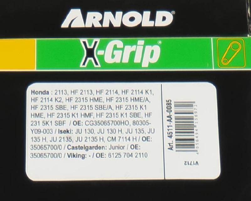 Courroie hexagonale X-Grip de type AA 85 - Courroie trapézoïdale_2
