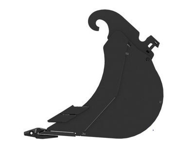 Godet d'excavation-mini-pelle - caterpillar finance france - 600 mm (24 in) - poids 63 kg_2