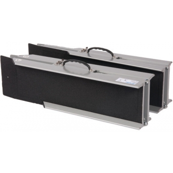 Rampe d'accès pliable en aluminium - Paire - MX-CH-180 - Longueur 180 cm - Charge max 300 kg_2