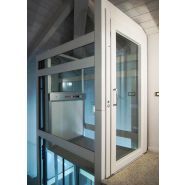 Domoflex Indoor - ascenseur à gaine - Arealift - intérieur - course max 10 m - structure aluminium légère et élégante_2