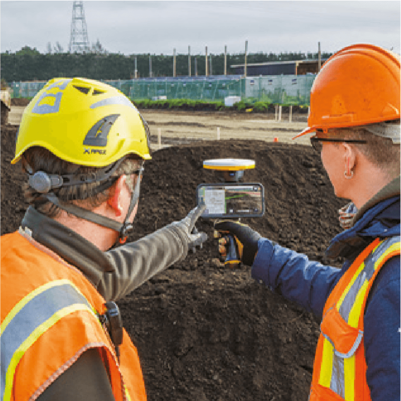 Logiciel de réalité augmentée pour la visualisation des projets de conception ou des éléments invisibles - Trimble SiteVision Pro_2