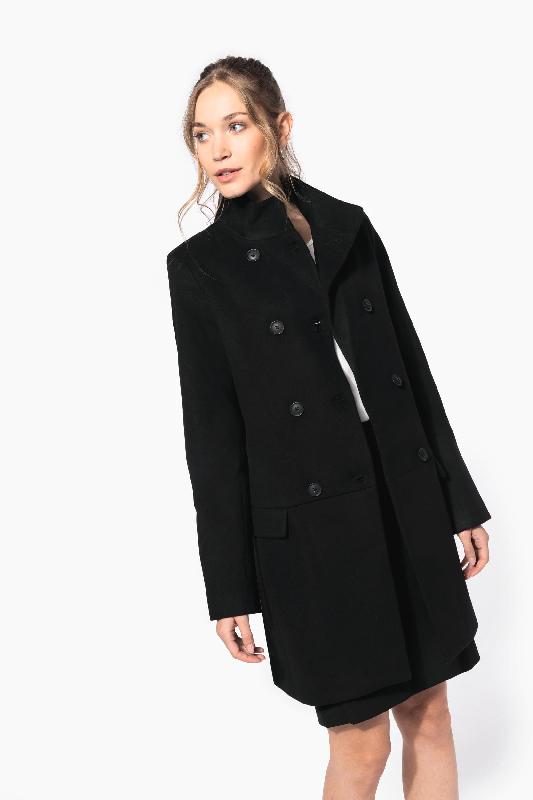 Manteau city femme - Kariban - Réf: K6141 - 360 g/m² - Idéal pour métiers d'accueil et de service_2