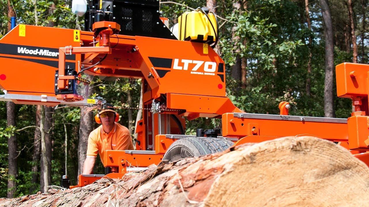 Scierie LT70 pour production intensive de sciage