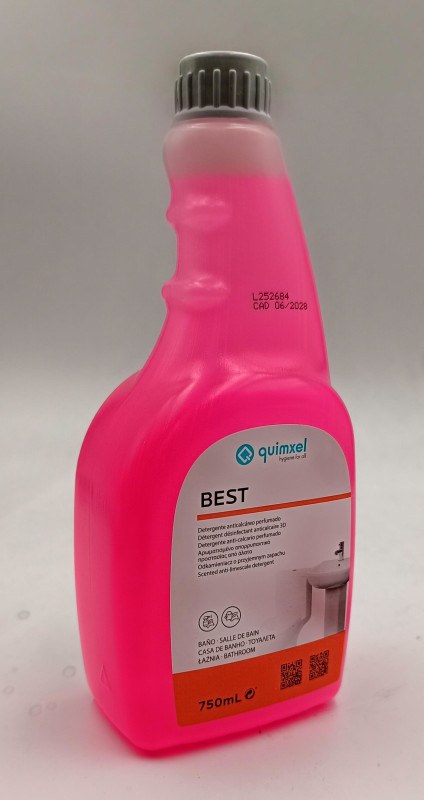 Best 3d nettoyant desinfectant multi-usages pour sanitaires ph: 25 (0460074) flacon sans pistolet de 750ml_2