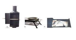 Cuisinière-fumoir à bois extérieure sans toit - Stropuva - Combustion continue et économique_2