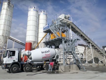 Mb-k110 centrale à béton fixe - Meka - 105 à 117 m³/h - Châssis robuste et stable_2