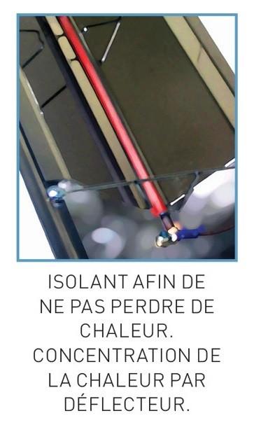 Rampe chauffante infrarouge L 920 mm avec régulateur Sofraca_2
