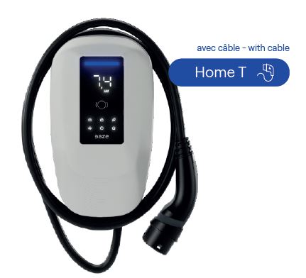 Borne de recharge avec câble pour voiture électrique -  Dazebox Home T_2