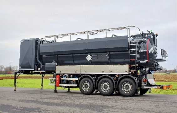 Ecovac Trailer - Remorque hydrocureur KOKS - citerne inox 23 m3 - sans réservoir d’eau de service_2