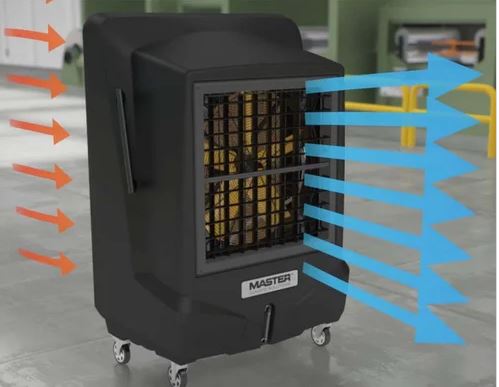 Rafraîchisseur par évaporation Master BC 121 - mobile, silencieux et durable avec grand réservoir et télécommande_2