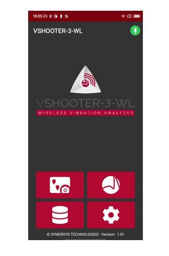 Analyseur de vibration avec capteur triaxial sans fil Vshooter-3-wl_2