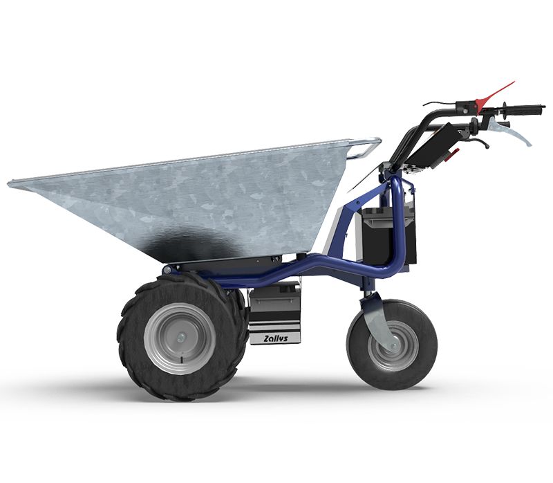 Dumper-jet brouette à moteur électrique - zallys - 500 kg_2