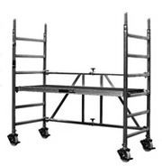 Échafaudage roulant aluminium - Kero - léger & solide - hauteurs de travail_2