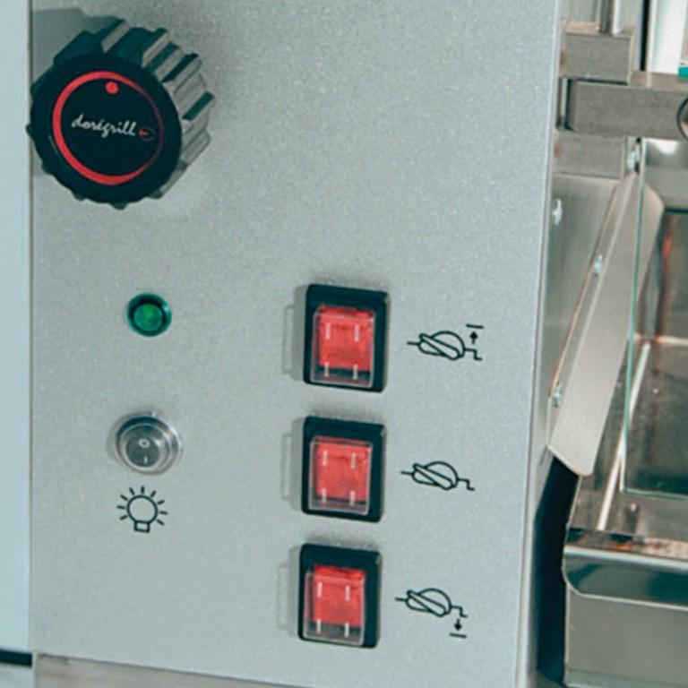 Rôtissoires a broches Gaz ou Electrique Ginox 4 Doregrill_2