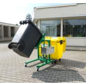 Basculeur de Bac de 120 à 360 litres à construction légère et à roues mobiles  - Harmony T1_2