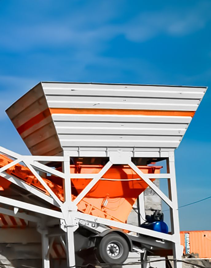 Centrale à béton mobile 60 m³ - Malaxeur Twinshaft 1500/1000 L - Silo à ciment 100 tonnes - Installation gratuite_2