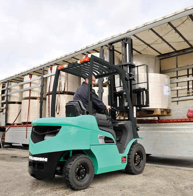 Chariot élévateur thermique mitsubishi 1500 kg grendia es fg15n_2