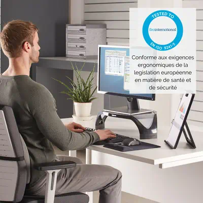 Fellowes Support moniteur Smart Suites plus_2