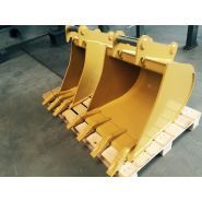 TL1000M Mini godet d'excavation - ZFE GmbH - acier ultra-résistant, lames Borox, pénétration optimisée_2