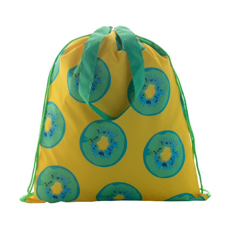 Sac piscine personnalisé - polyester 190T avec cordes colorées et anses longues - impression sublimation totale_2